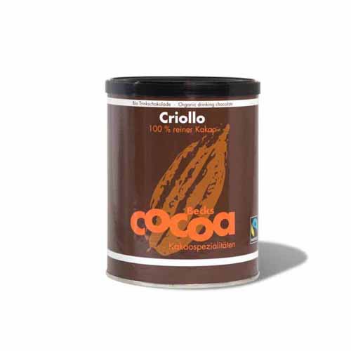 Criollo 100% Bio Becks Cocoa Zuckerfrei