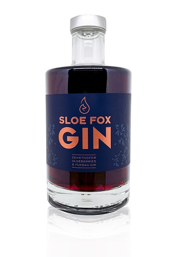 Schlehen Gin / Sloe Fox Gin / Zehethofer und Fuxbau / 500 ml | Naschkiste