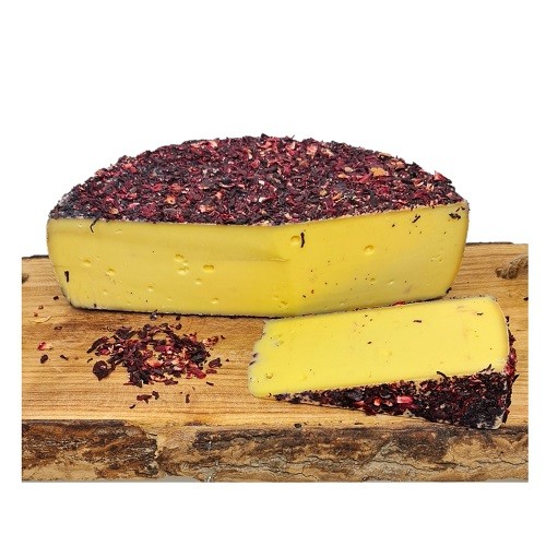 Hibiskusblüten Käse Cheese aus dem Bregenzerwald 