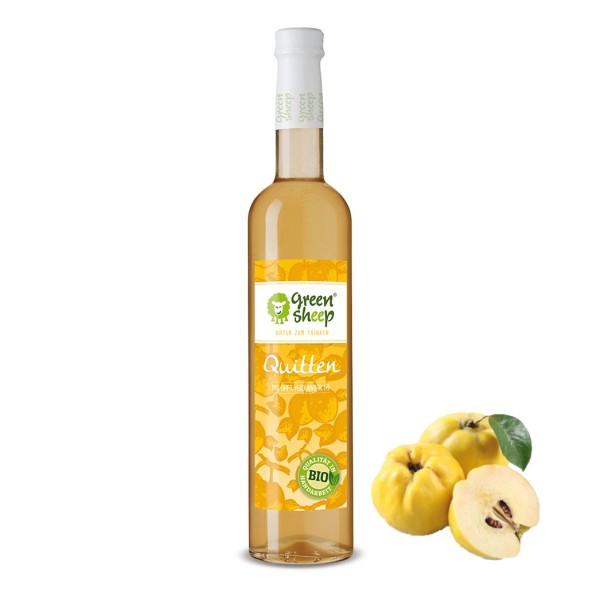 Bio Quitten Saft / Verdünnungssaft / Mix Saft von Green Sheep 500ml / Naschkiste